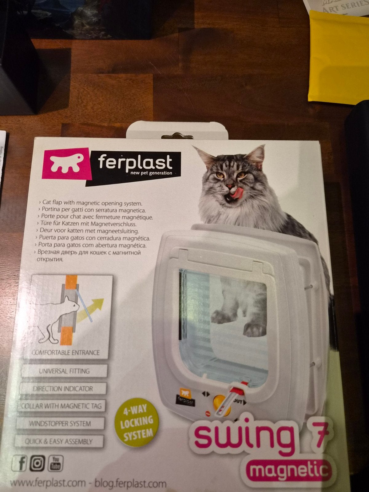 **Kattenluik Swing 7 Magnetic – NIEUW (nog in verpakking)**, Ophalen of Verzenden, Nieuw