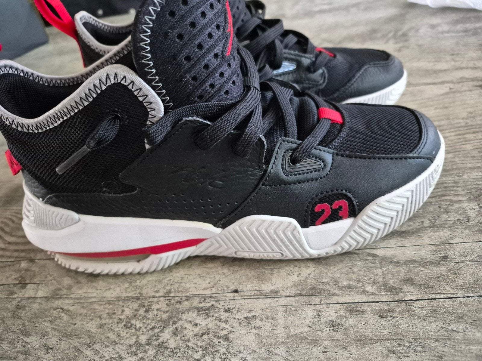 Jordan schoenen maat 40,5, Ophalen, Zwart, Jordan, Sneakers of Gympen