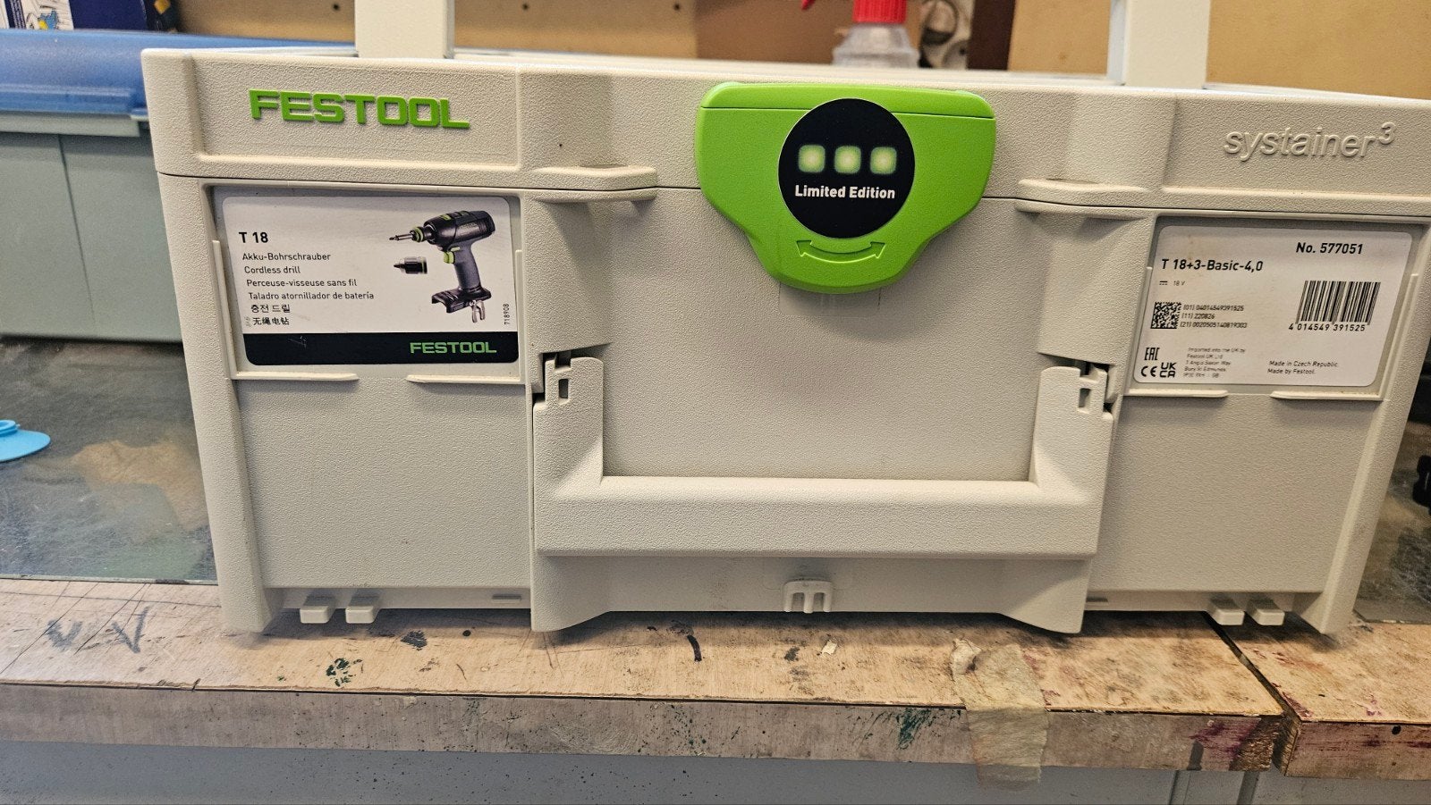 festool Bijna nieuw, Doe-het-zelf en Verbouw, Gereedschap | Boormachines, Ophalen, 600 watt of meer, Variabele snelheid, Zo goed als nieuw