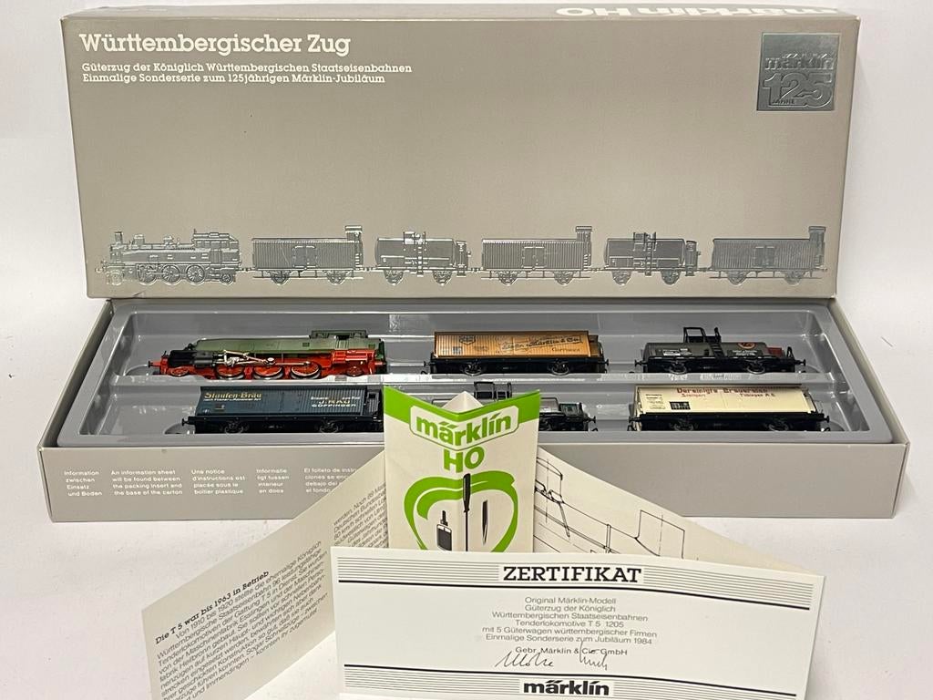 ** NIEUW **** Märklin 2857 ** Set Württembergischer Zug **, Hobby en Vrije tijd, Modeltreinen | H0, Nieuw, Treinset, Wisselstroom