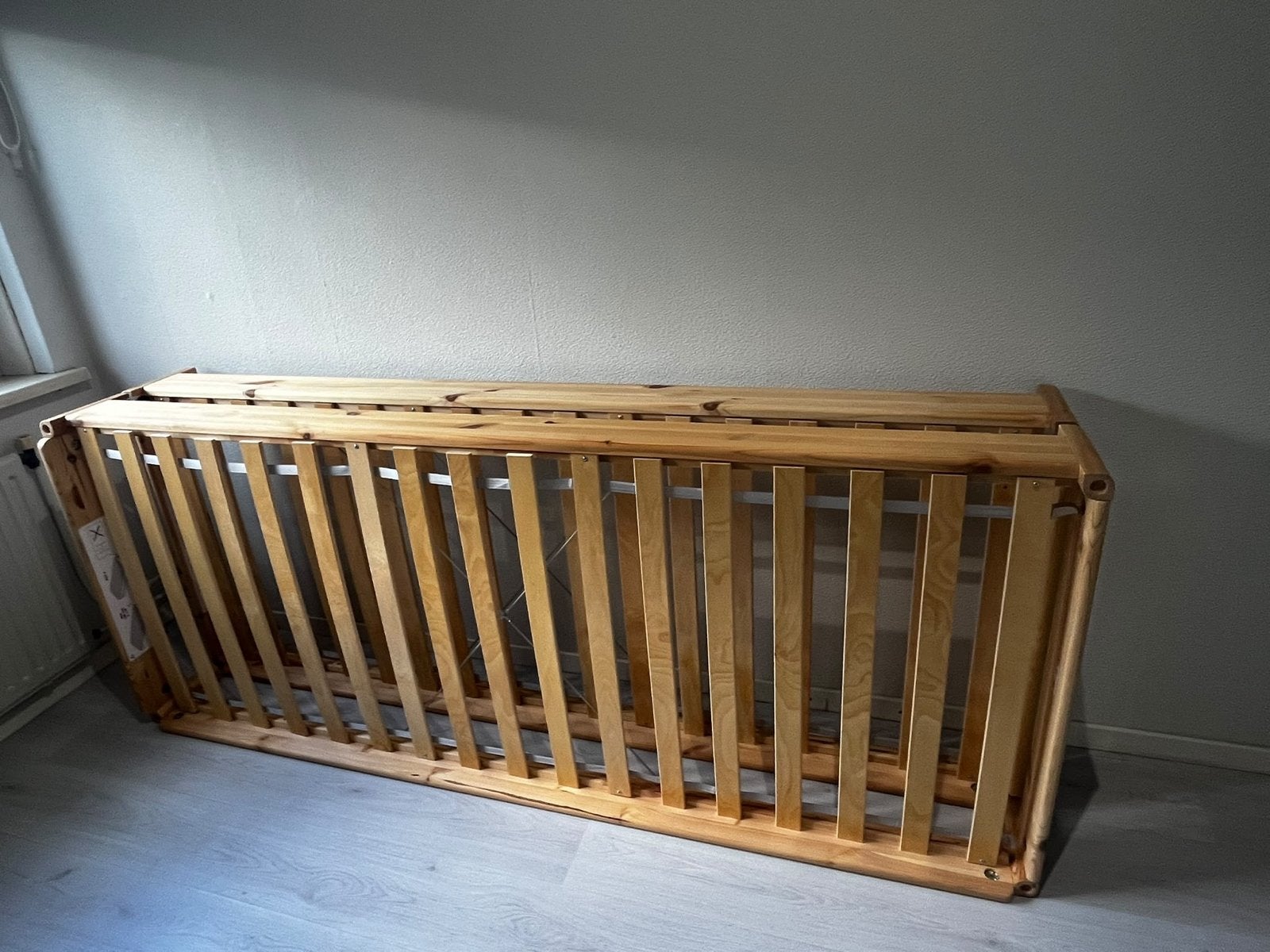Ikea stapelbed Utåker / eenpersoonsbed / tweepersoonsbed, Ophalen, Gebruikt, Bruin, Tweepersoons