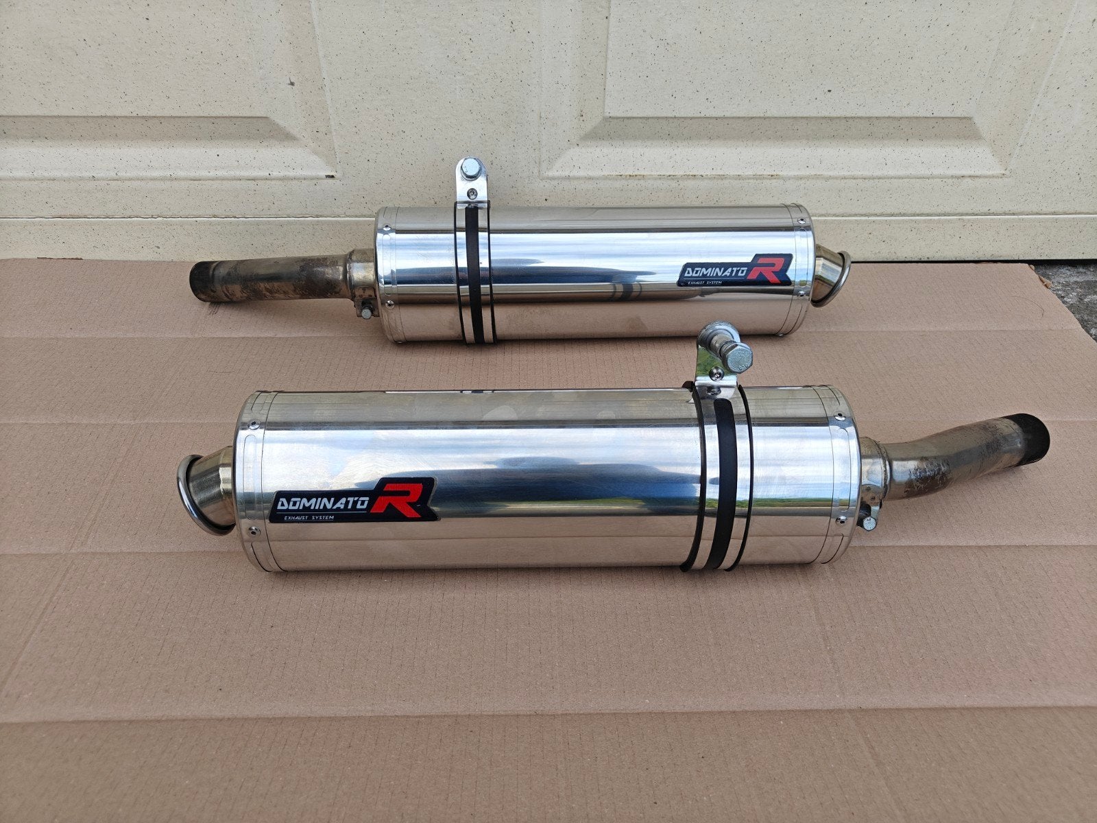 Dominator R uitlaten Ducati monster, Ophalen, Gebruikt