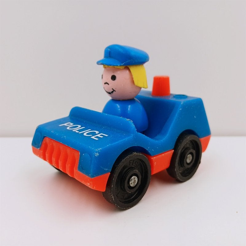 Little People Police Fisher Price Jaren 80, Ophalen of Verzenden, Gebruikt, Auto of Voertuig