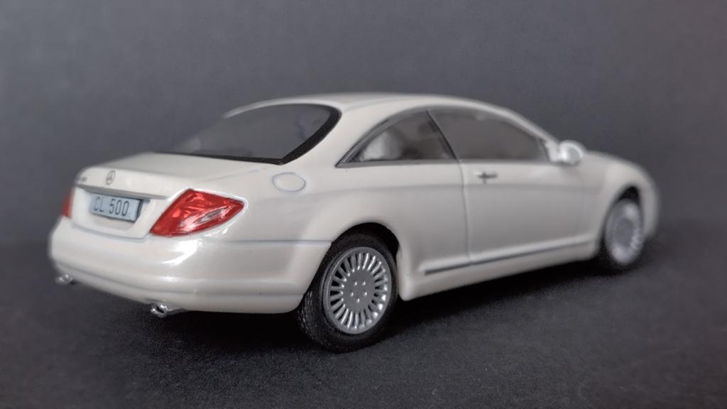 Mercedes Benz CL C216 2006 1:43 Eaglemoss Pol, Hobby en Vrije tijd, Overige merken, Auto, Verzenden, .