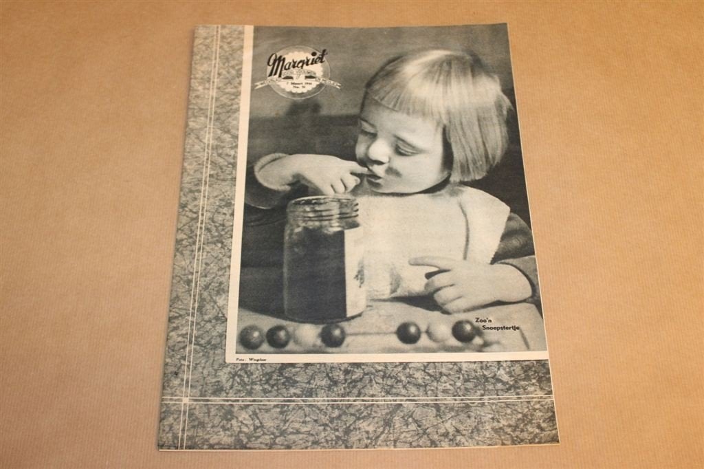 Zeldzaam magazine - Margriet - No. 51 -1941 !!, Ophalen of Verzenden, 1940 tot 1960, Knipsel(s)