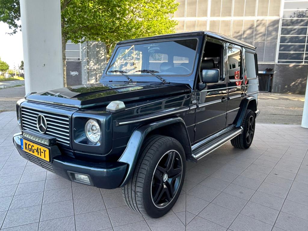 Mercedes G-klasse 300TD 177pk 1985 Oltimer (Belastingvrij), Auto's, 2137 kg, Blauw, 2996 cc, Diesel