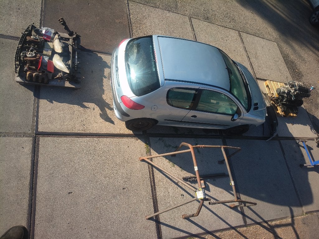 Peugeot 206 rolkooi, Ophalen, Nieuw, Peugeot