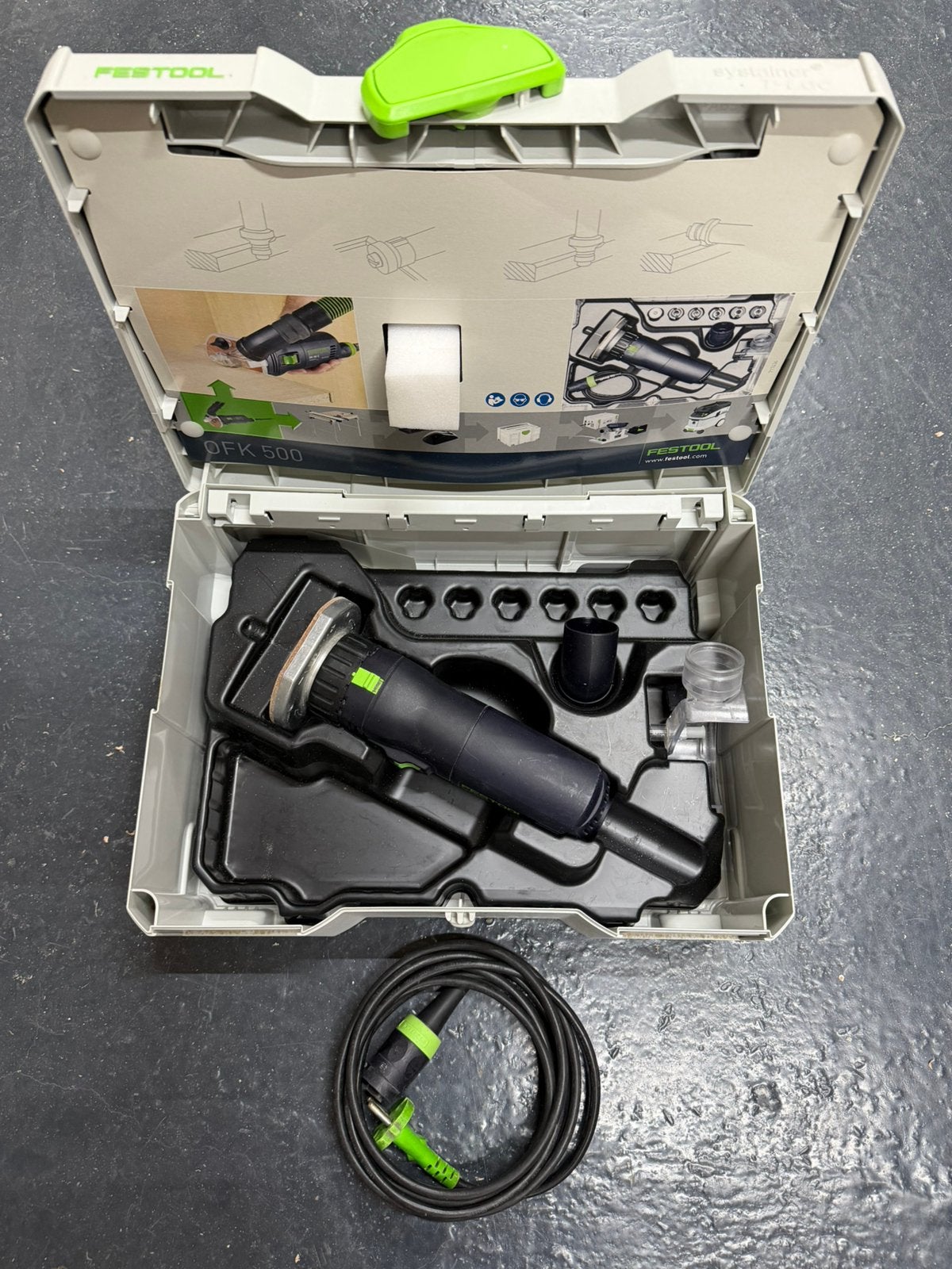 DIV FESTOOL! Frezen decoupeer stofzuiger, Ophalen, Zo goed als nieuw, Elektrisch, Bovenfrees