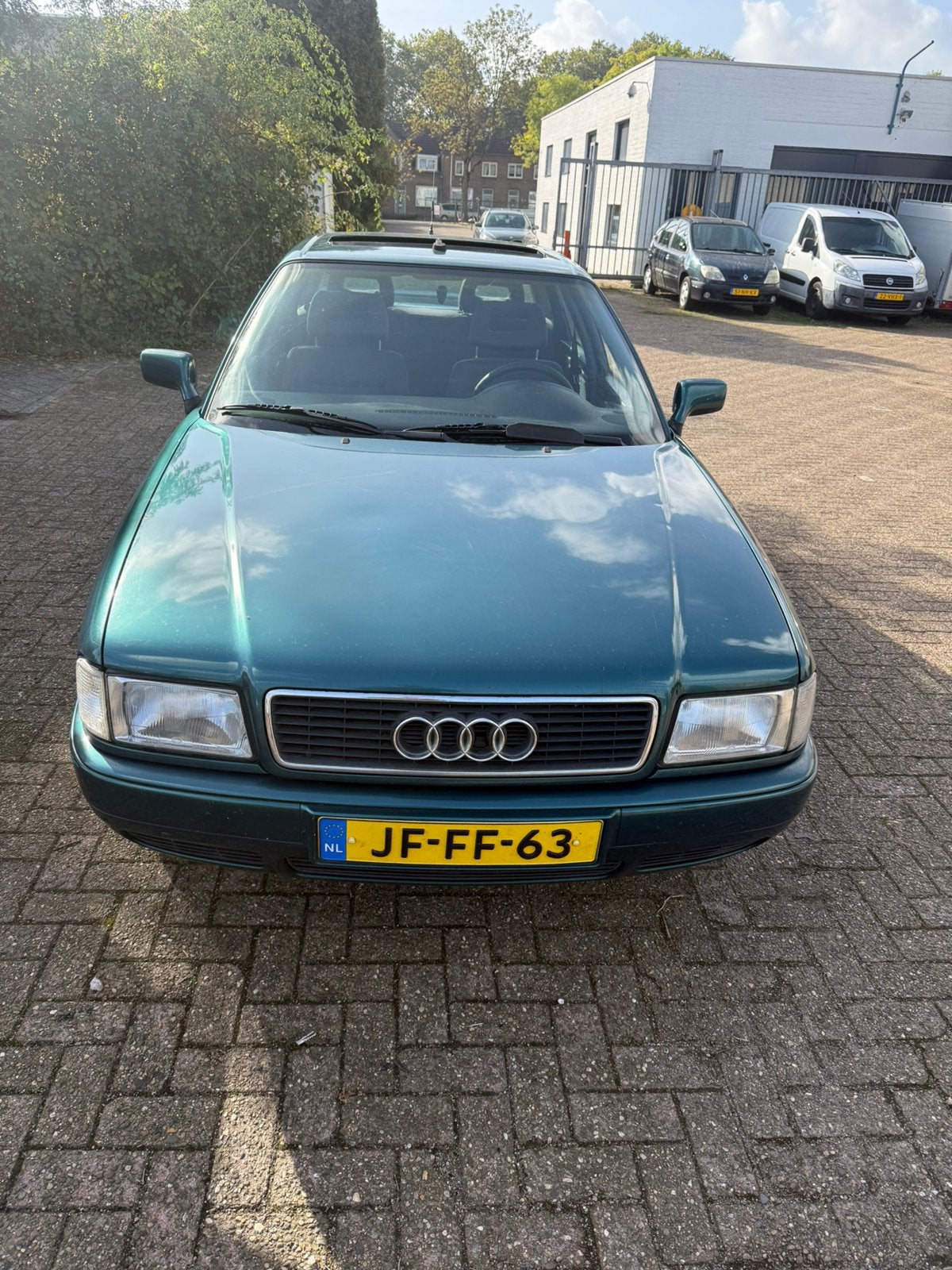 Audi 80 2.0 66KW E2 1994 Groen, Voorwielaandrijving, 1160 kg, 1984 cc, Origineel Nederlands