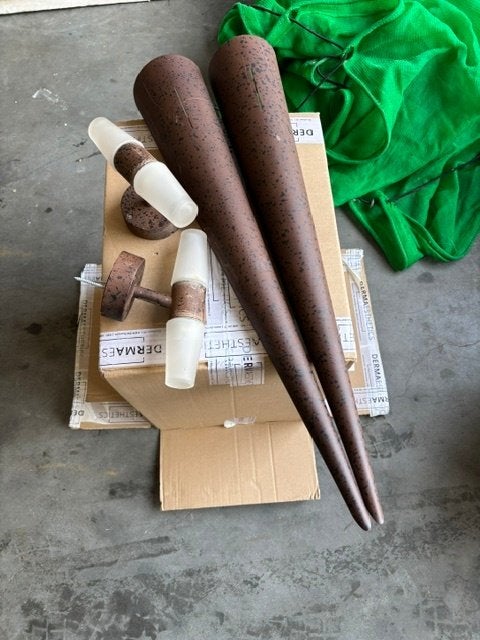 chinese lampen en kelken, Ophalen, Gebruikt, Hout, Overige fittingen