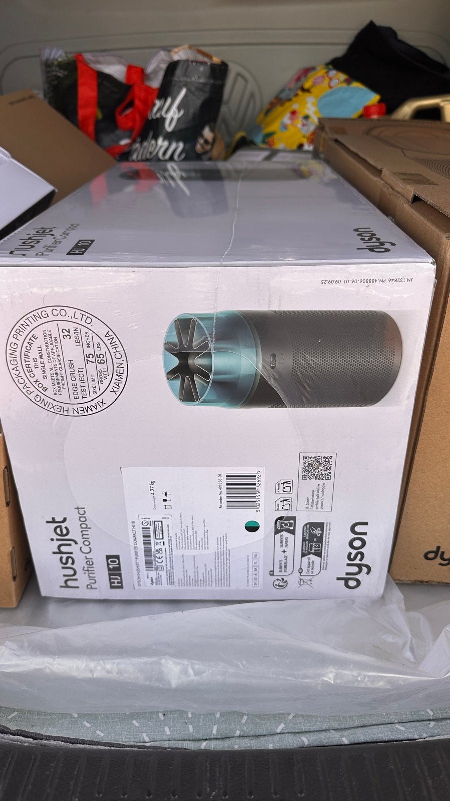 Dyson Hushjet Purifier Compact Luchtreiniger HJ10 Nieuw, Info@dyson.nl, Nieuw, Ophalen of Verzenden, Weet ik niet