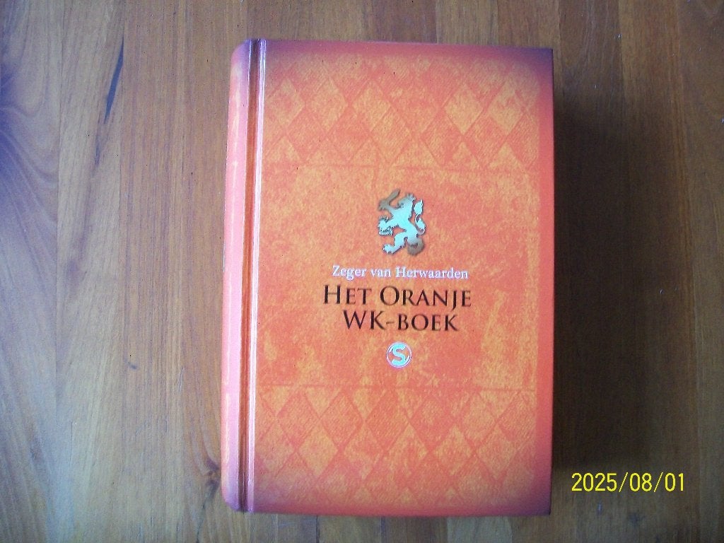 Het Oranje WK-Boek - Zeger van Herwaarden, Verzenden, Zo goed als nieuw, Buitenlandse clubs, Boek of Tijdschrift