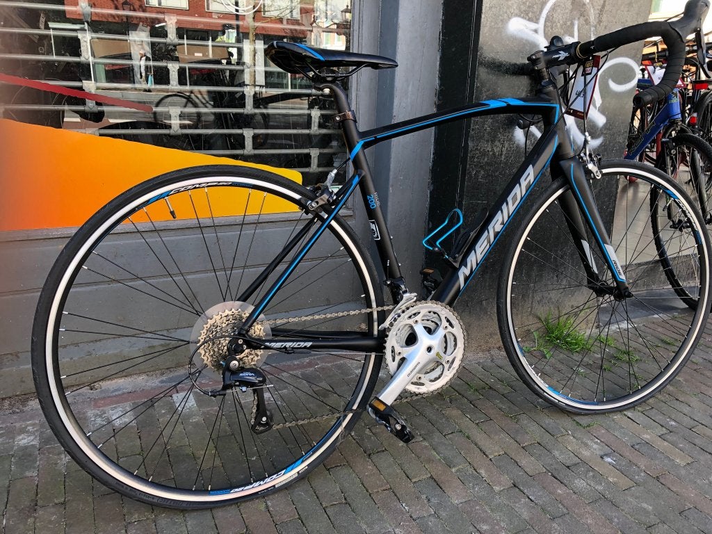 Fietshokje Houtplein: Merida Ride 200 Racefiets, Fietsen en Brommers, Gebruikt, Heren, Niet ingevuld, 49 tot 53 cm