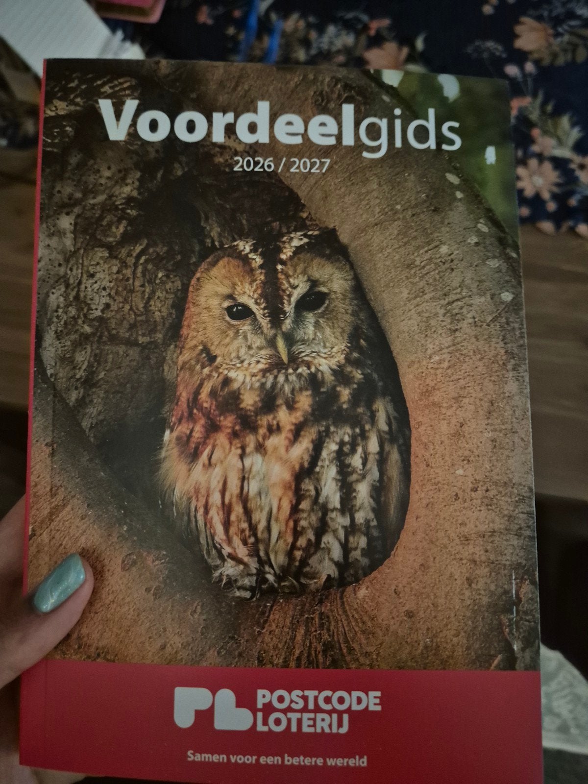 Nieuwe Voordeelgids Postcode Loterij 2026/2027, Ophalen of Verzenden