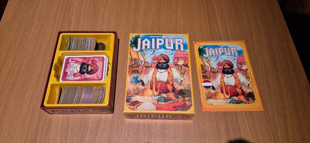 Jaipur bordspel, Ophalen, Zo goed als nieuw