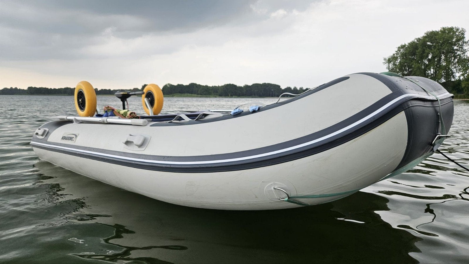 Nimarine 350 AL incl trailer, Watersport en Boten, Ophalen, Aluminium, Overige brandstoffen, Zo goed als nieuw