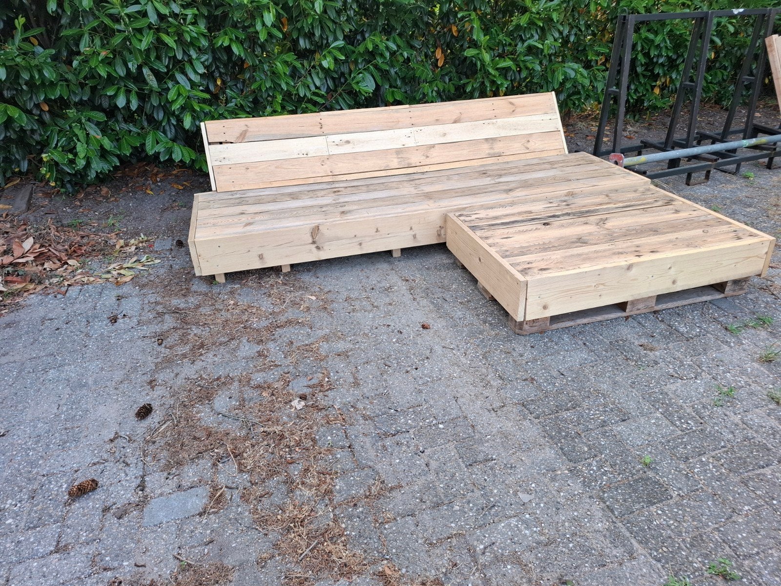 tuin bank, Doe-het-zelf en Verbouw, Hout en Planken, Ophalen, 50 mm of meer, Balk, Minder dan 200 cm
