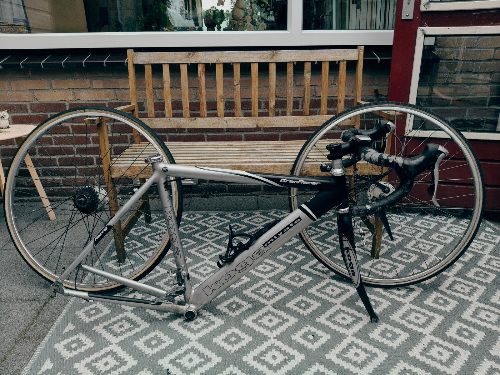 Koga Miyata Gran Racer frame en wielen - maat 52, Fietsen en Brommers, Fietsonderdelen, Ophalen, Frame, Gebruikt, Koga Miyata