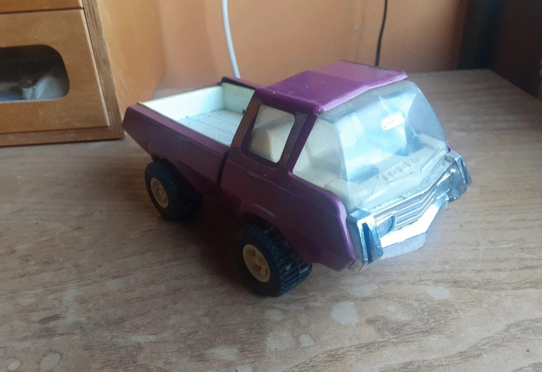 Tonka pick up 70s, Kinderen en Baby's, Speelgoed | Speelgoedvoertuigen, Ophalen of Verzenden, Gebruikt