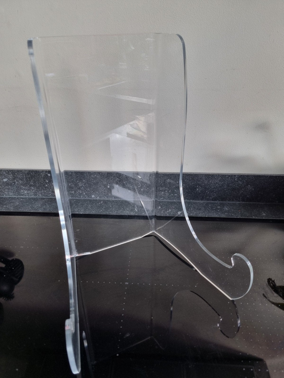 plexiglazen standaard 38cm hoog, Ophalen of Verzenden