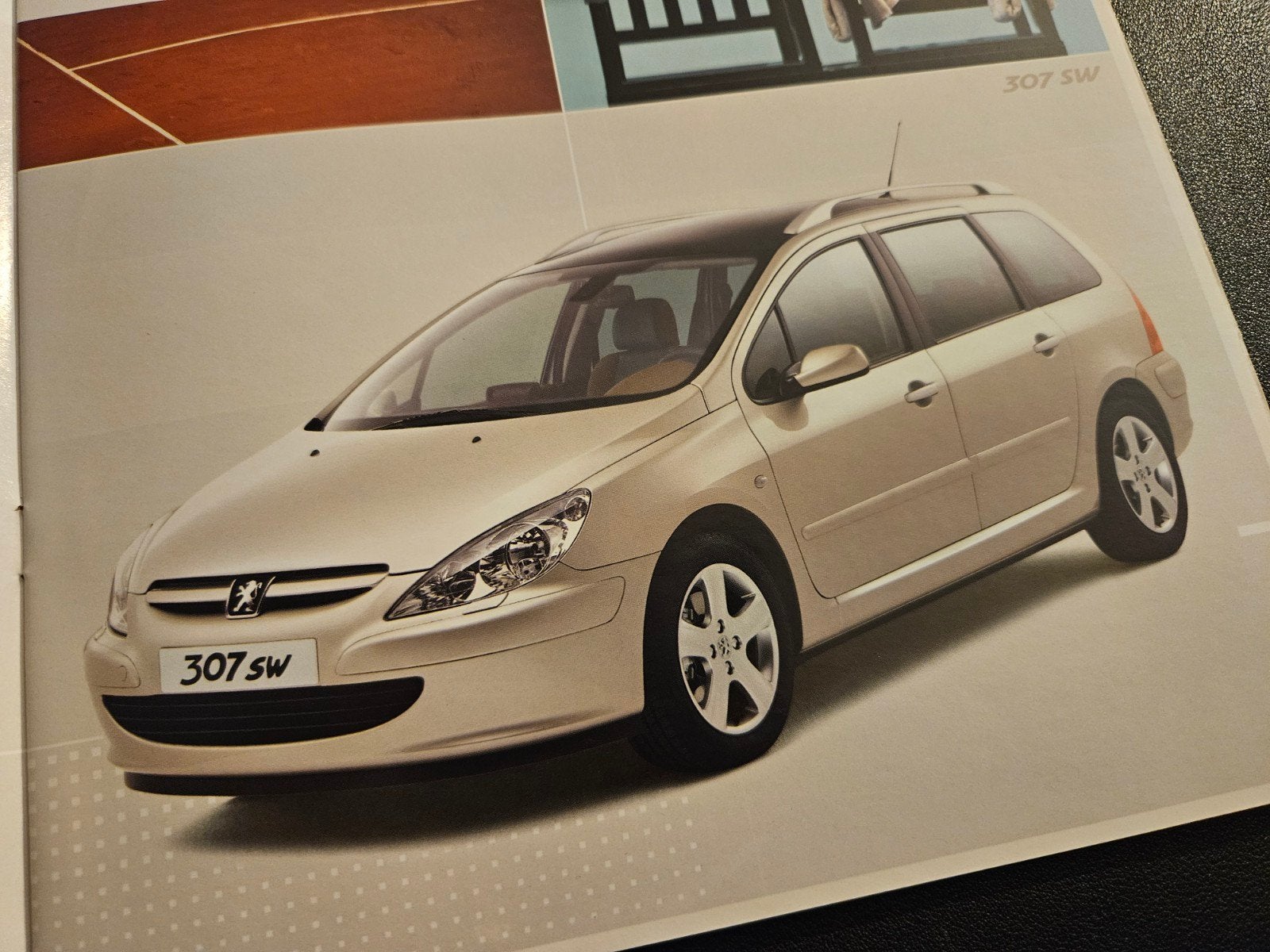 Brochure Peugeot 206, 206 CC, 307 SW Roland Garros 2004, Ophalen of Verzenden, Zo goed als nieuw, Peugeot