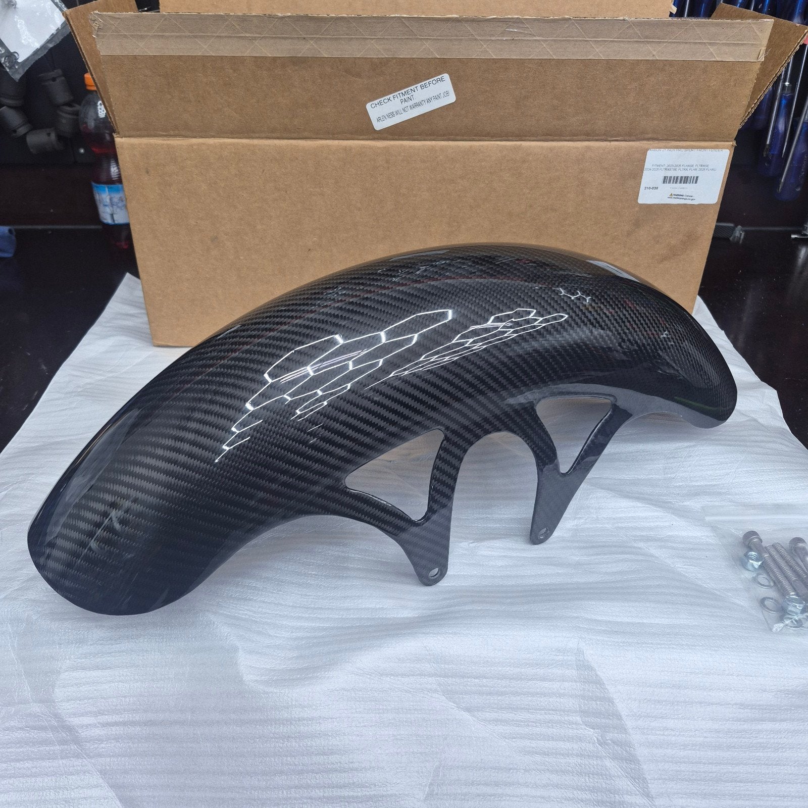 21'' Pro Sport Carbon Fiber Voorspatbord, Ophalen of Verzenden, Nieuw