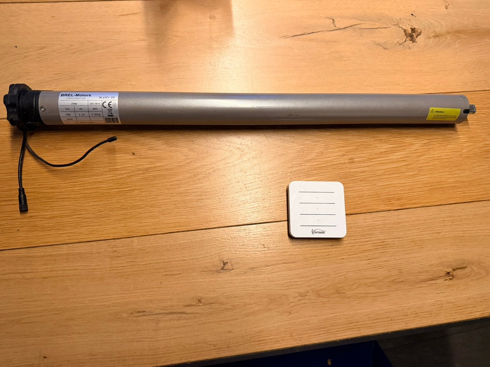 Brel 45-20, buismotor/accumotor, Ophalen, Minder dan 100 cm, Zo goed als nieuw, Minder dan 100 cm