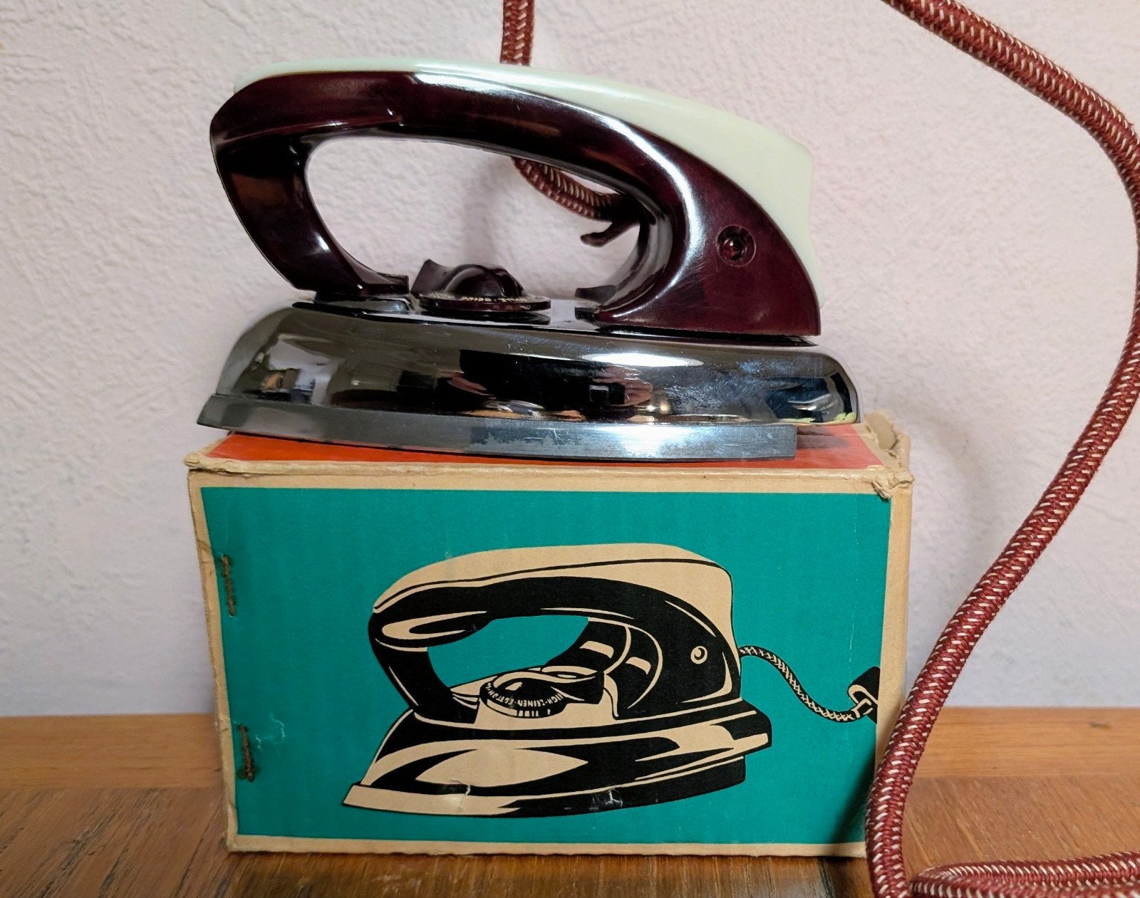 Retro reis strijkijzer, Ophalen of Verzenden