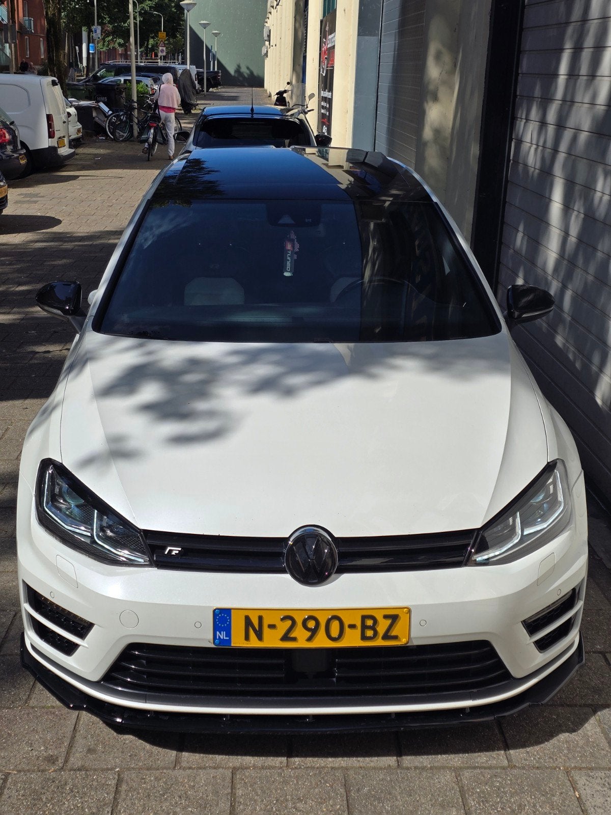 Volkswagen Golf 7 2.0 TSI R 2014 Wit/7.5 ombouw, Automaat, Euro 6, 4 cilinders, 1984 cc