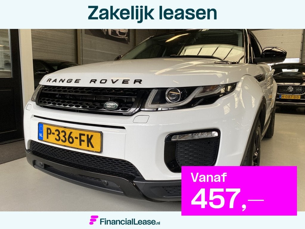 Land Rover Range Rover Evoque 2.0 Si4 SE Cruise, Pano, Navi,, Automaat, 4 cilinders, Wit, Leder