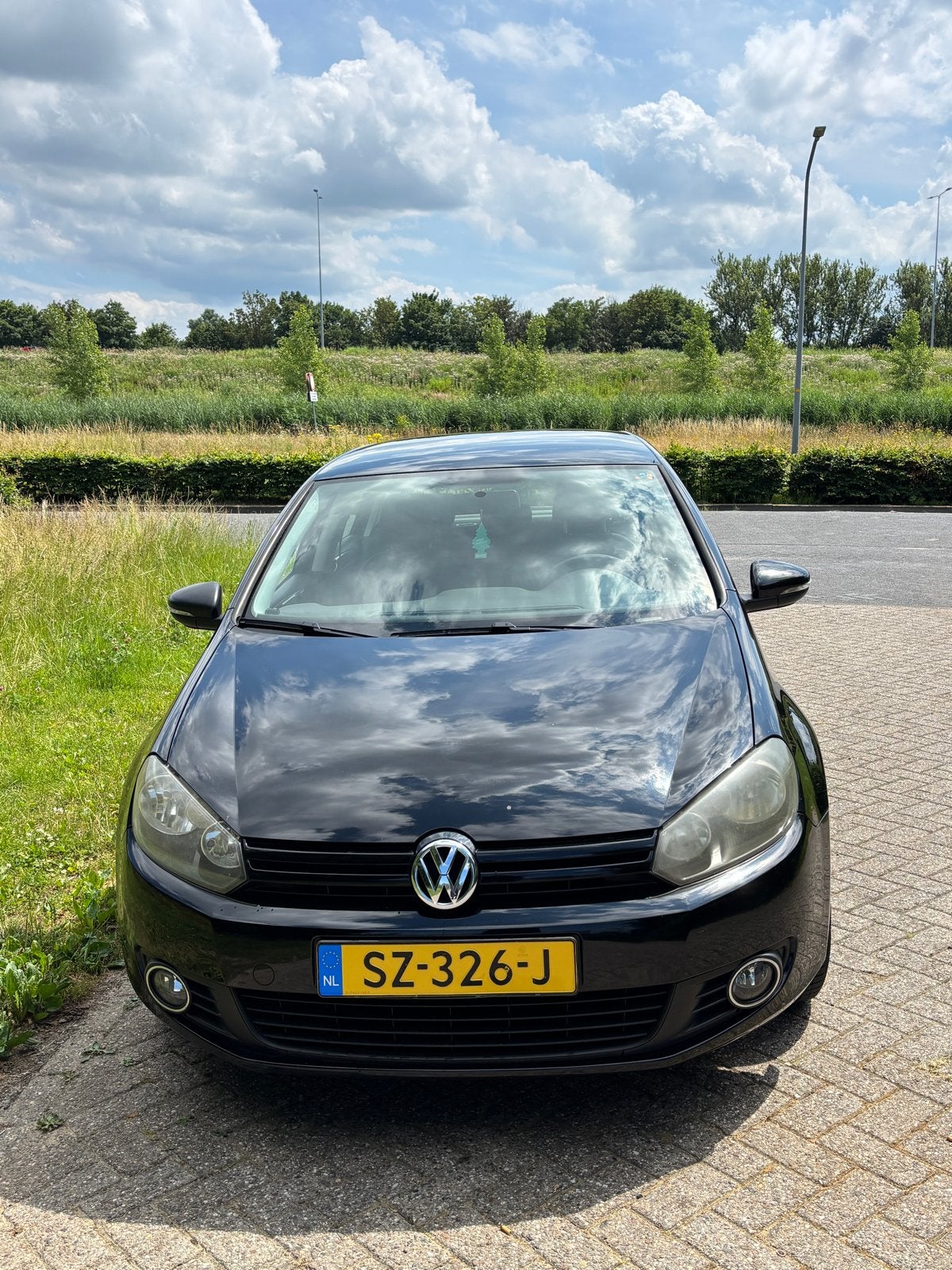 Volkswagen Golf 1.4 16V 59KW 5D 2009 Zwart, Auto's, Volkswagen, Voorwielaandrijving, 4 cilinders, Zwart, 1117 kg