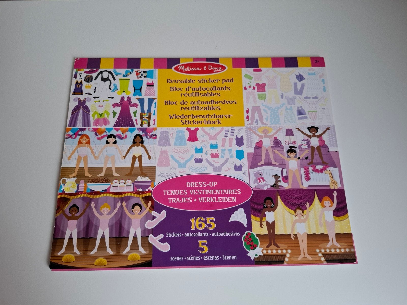 Melissa & Doug Herbruikbare Stickerblok Verkleedpoppen, Kinderen en Baby's, Speelgoed | Overig, Ophalen of Verzenden
