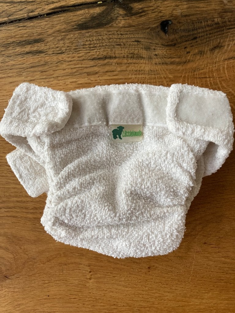 Wasbare luiers Little lamb maat 1, Ophalen of Verzenden, Zo goed als nieuw, Overige typen, Overige merken
