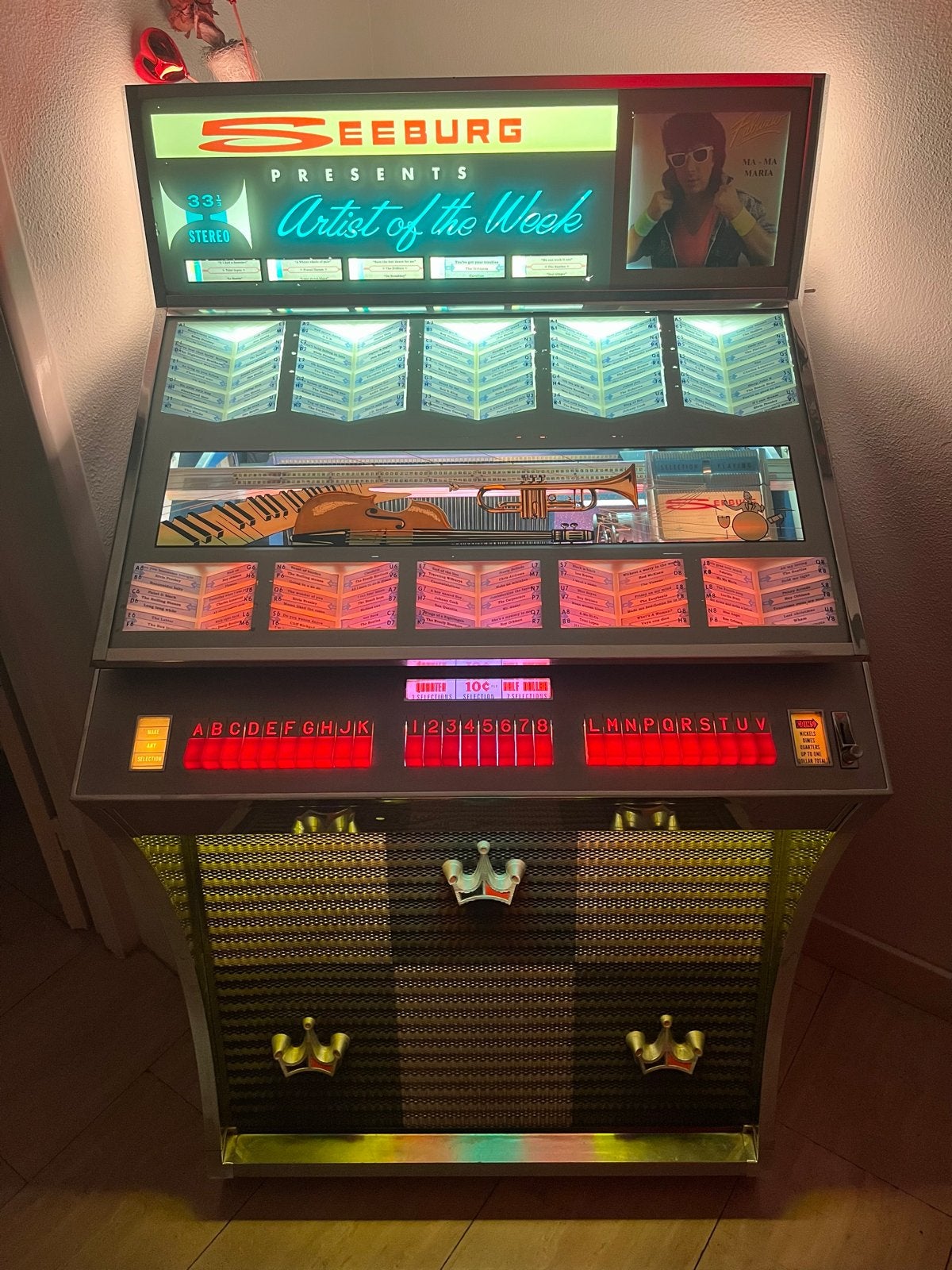 Seeburg AY160 Jukebox, Verzamelen, Automaten | Jukeboxen, Ophalen, Gebruikt, 1960 tot 1970, Seeburg