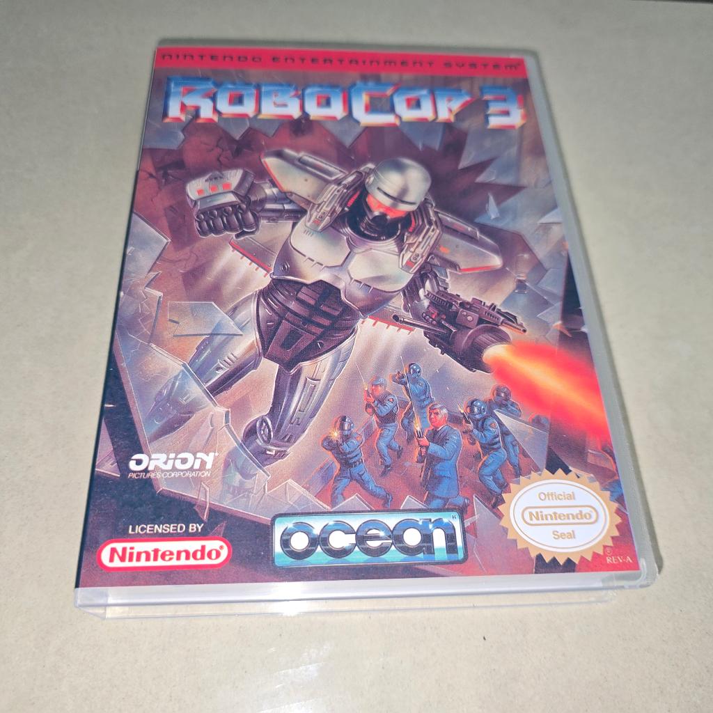 RoboCop 3 NES Game Case, Spelcomputers en Games, Games | Nintendo NES, Avontuur en Actie, Verzenden, 1 speler, Zo goed als nieuw