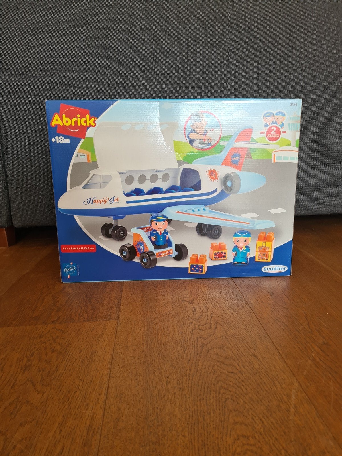 Nieuw Abrick Vliegtuig Speelset - Ecoiffier Happy Jet, Ophalen, Nieuw, Jongen of Meisje