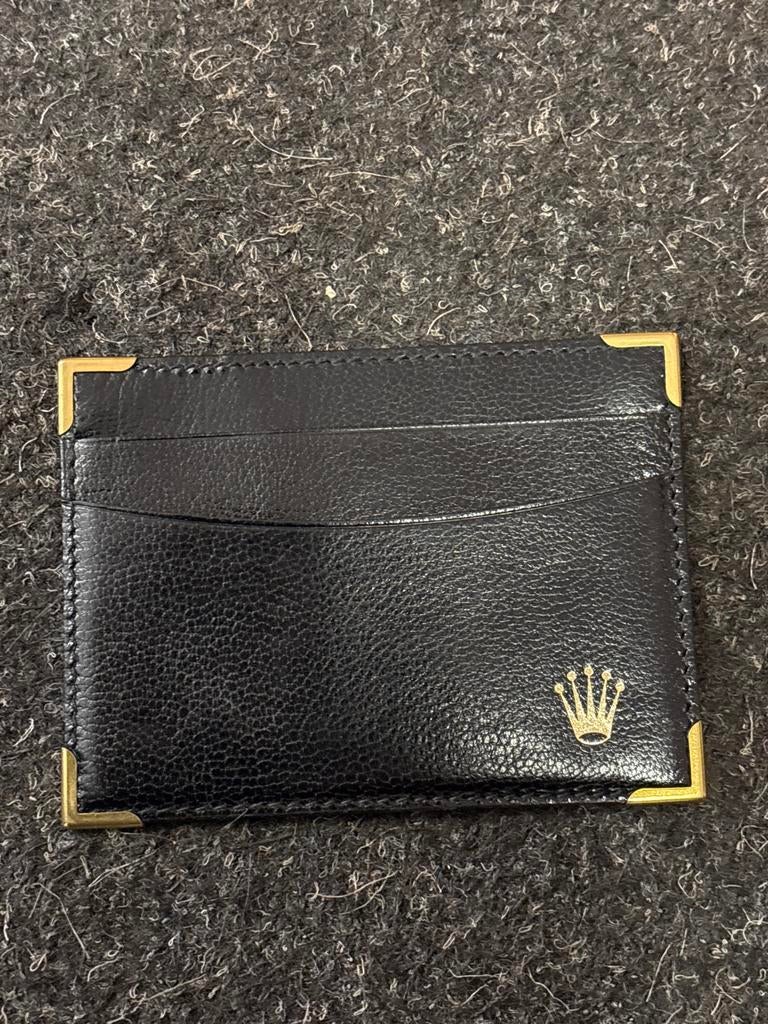 Originele Rolex Kaarthouder Zwart - Exclusief & Stijlvol, Overige merken, Zwart, Ophalen of Verzenden, Zo goed als nieuw