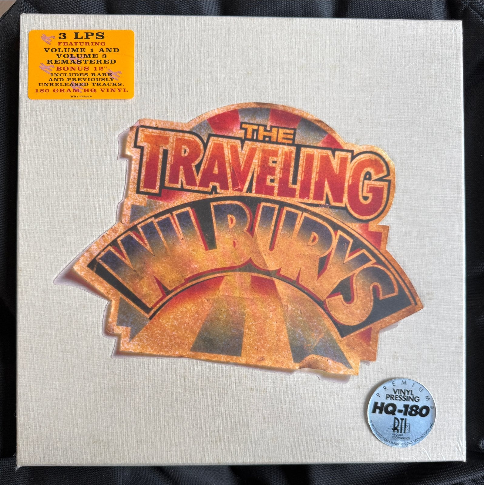 The Traveling Wilburys - Volume 1 & 3 Remastered (3 LP Box), Boxset, Pop, Ophalen of Verzenden, 12 inch