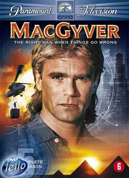 MacGyver, Seizoen 5, DPinSC (1990 Richard Dean Anderson) NL, Cd's en Dvd's, Dvd's | Tv en Series, Vanaf 6 jaar, Ophalen of Verzenden