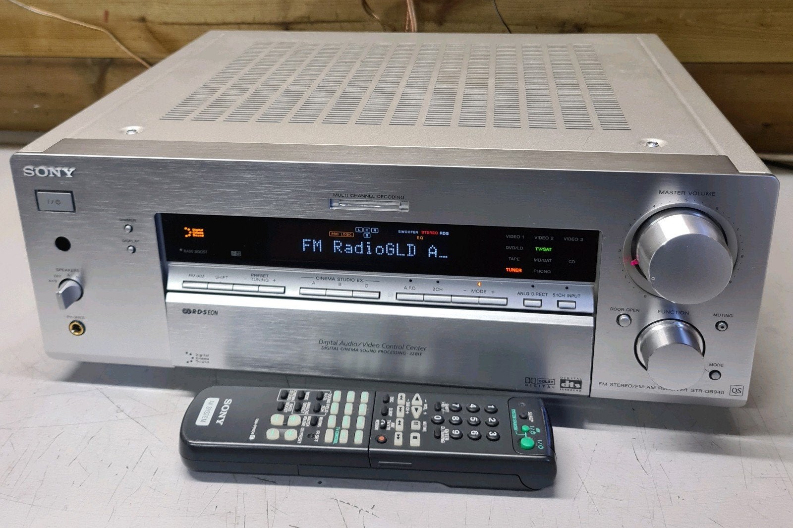 Sony str-db940 QS Receiver + afstandsbediening, Ophalen of Verzenden, Sony