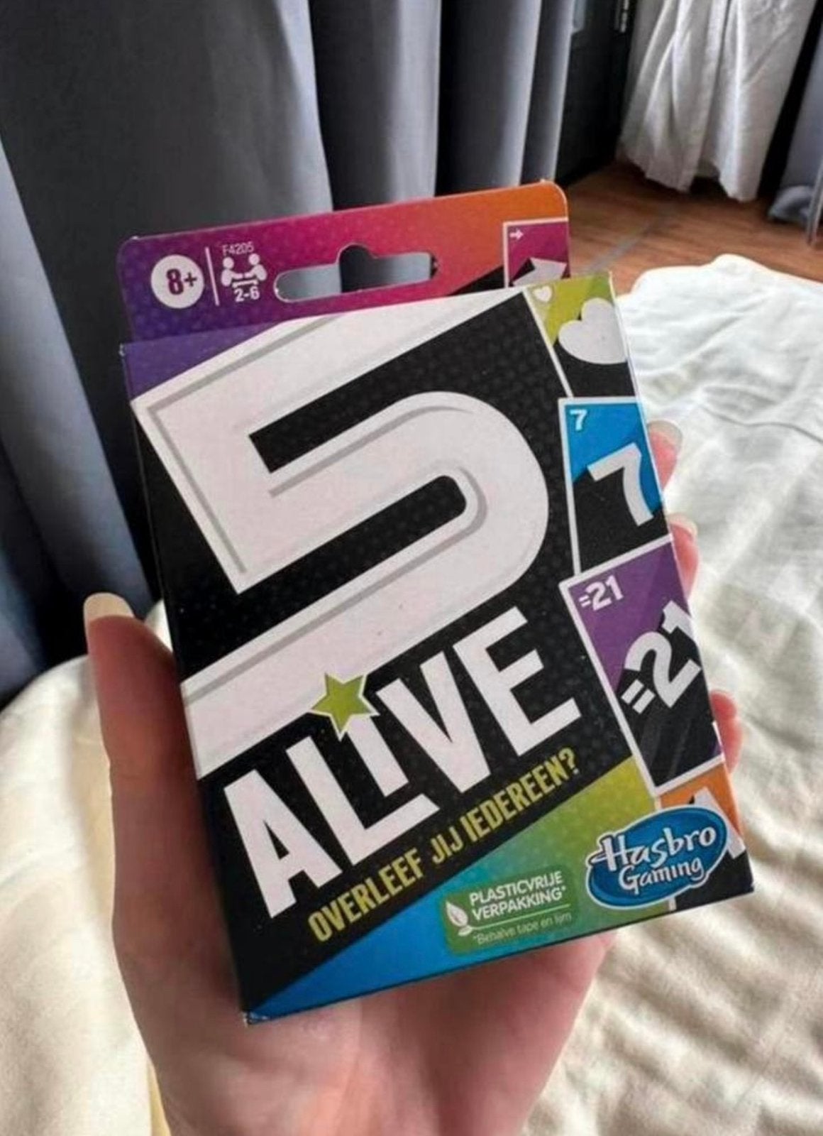 Nieuw in verpakking: kaartspel 5 alive van hasbro gaming, Ophalen of Verzenden, Zo goed als nieuw