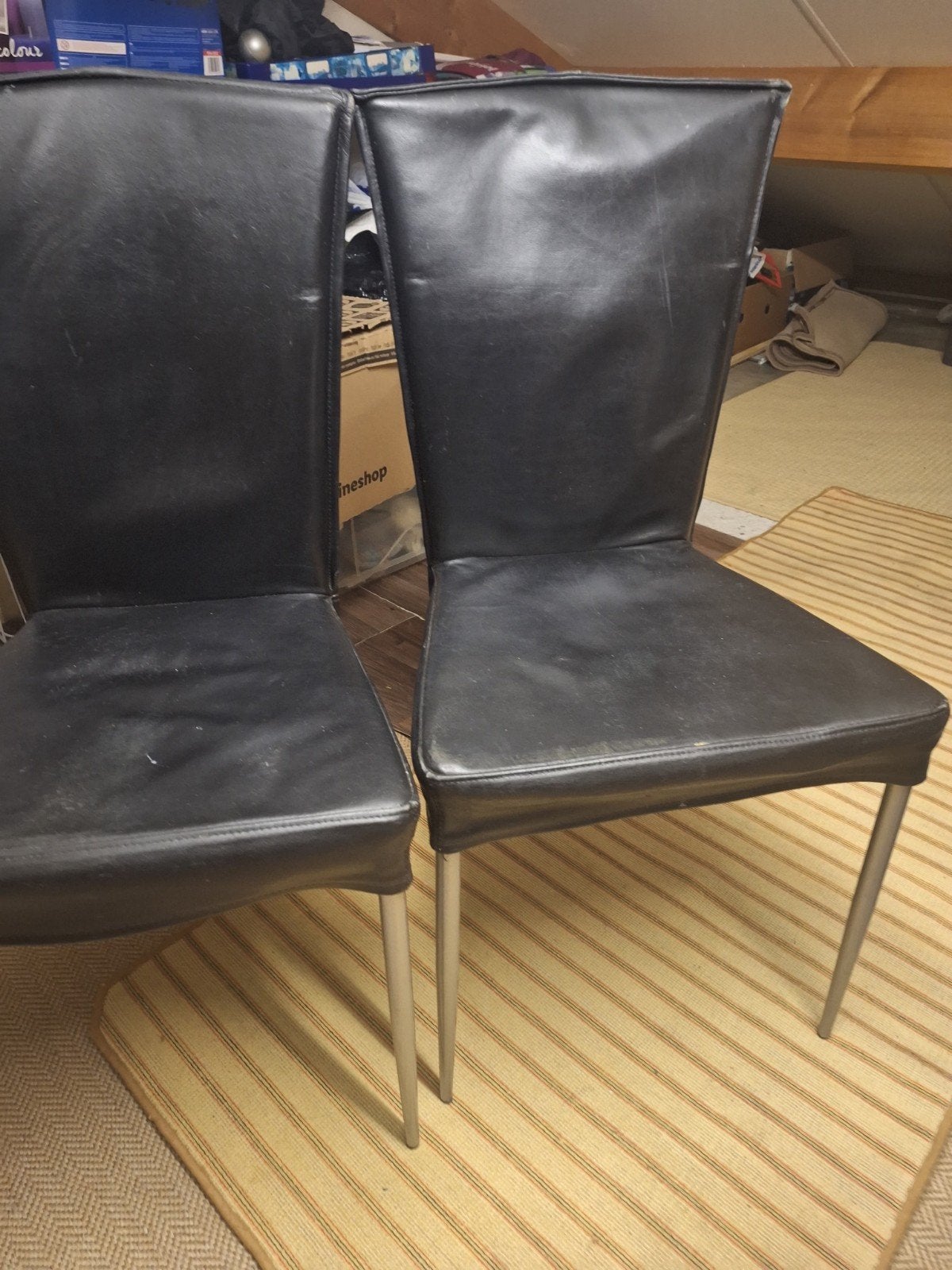 6 steuk etetafel stoelen, Ophalen, Zo goed als nieuw