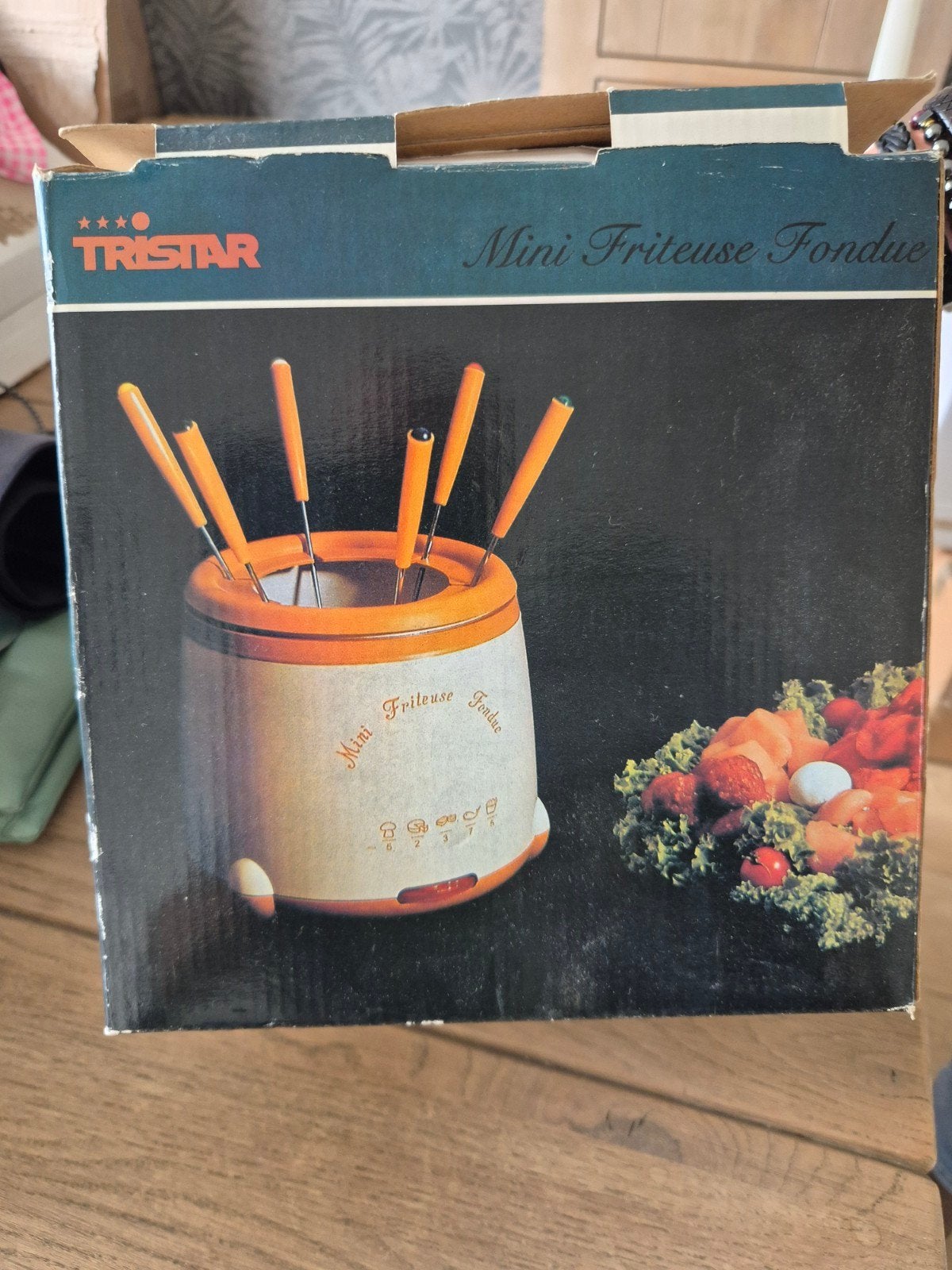 Tristar Mini Friteuse Fondue - Compact en Veelzijdig, Ophalen, Nieuw, Elektrisch, Fondueset