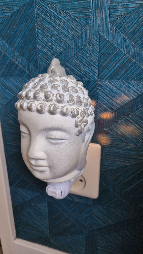 Geurlamp nachtlampje Buddha, Ophalen, Gebruikt, Geurverspreider, 18 cm
