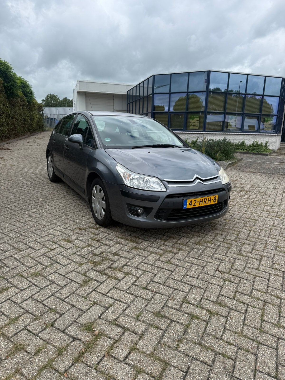 Citroën C4 1.6 VTI Berline 2009 Grijs, Voorwielaandrijving, 1550 kg, 4 cilinders, Origineel Nederlands