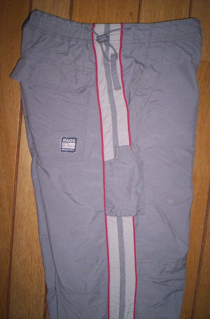 RAGS Industries broek grijs met kit bies maat 158, Kinderen en Baby's, Broek, Meisje, Rags, Ophalen of Verzenden
