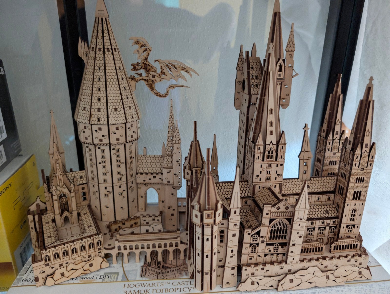 Houten 3D-puzzel Hogwarts Kasteel - Harry Potter, Zo goed als nieuw, Ophalen, Overige merken, Groter dan 1:32