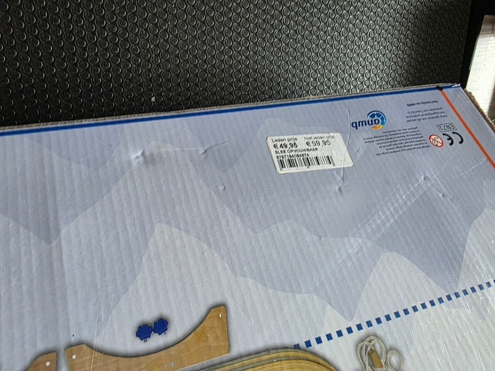 Travel & Co Opvouwbare Slee - Nieuw in doos, Kinderen en Baby's, Ophalen, Nieuw, Hout