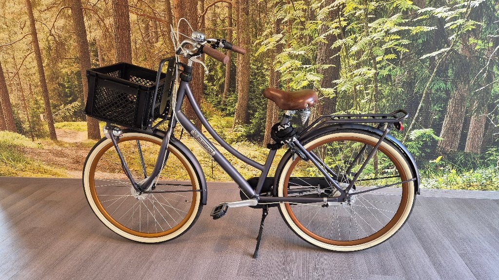 Popal Daily Dutch Prestige 7V Petrol Blauw  28 inch 50cm, Fietsen en Brommers, Versnellingen, Zo goed als nieuw, Popal, Trommelrem