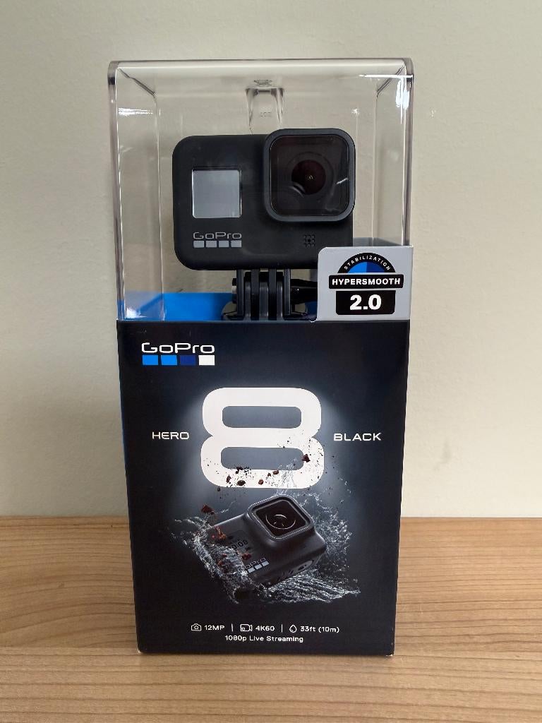 GoPro HERO 8 Black, Audio, Tv en Foto, Actiecamera's, EU, EU, Ophalen of Verzenden, Zo goed als nieuw